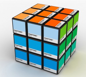 Cubo Rubik Pantone